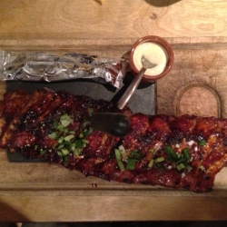 foto van de spareribs van Granny's Grill
